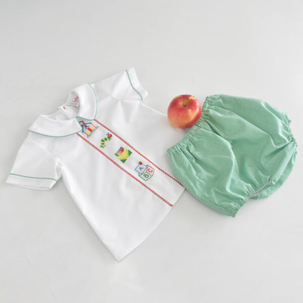 First Day, Best Day Boy Bloomer Set / Shorts Set