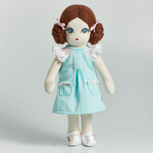 Emilia Mint Heirloom Doll