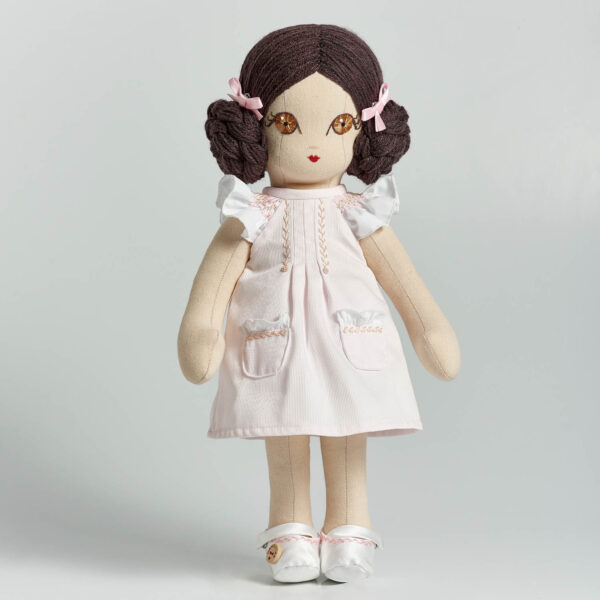 Emilia Pink Heirloom Doll