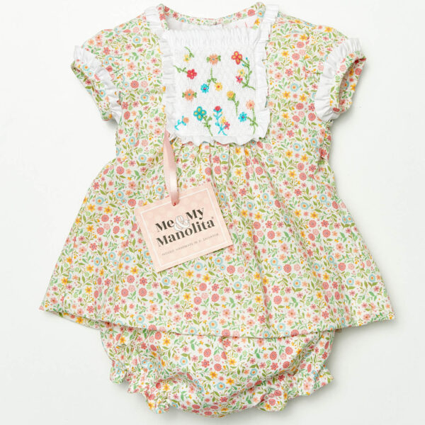 Sashita Yellow Bloomer Set