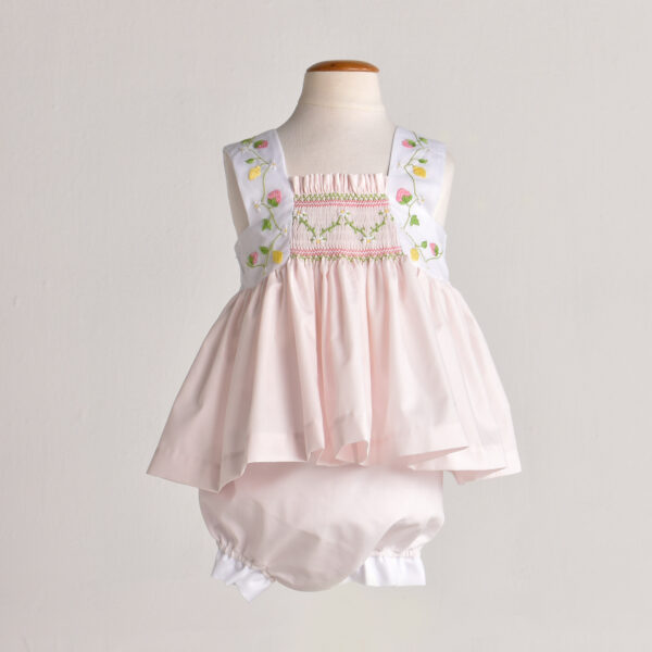 Pink Lemonade Bloomer Set