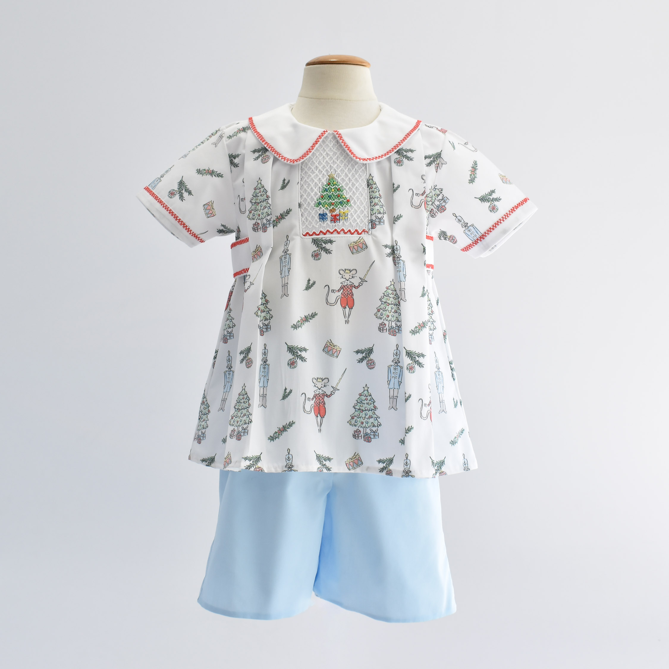 Nutcracker's Enchanted Tree Shorts Set
