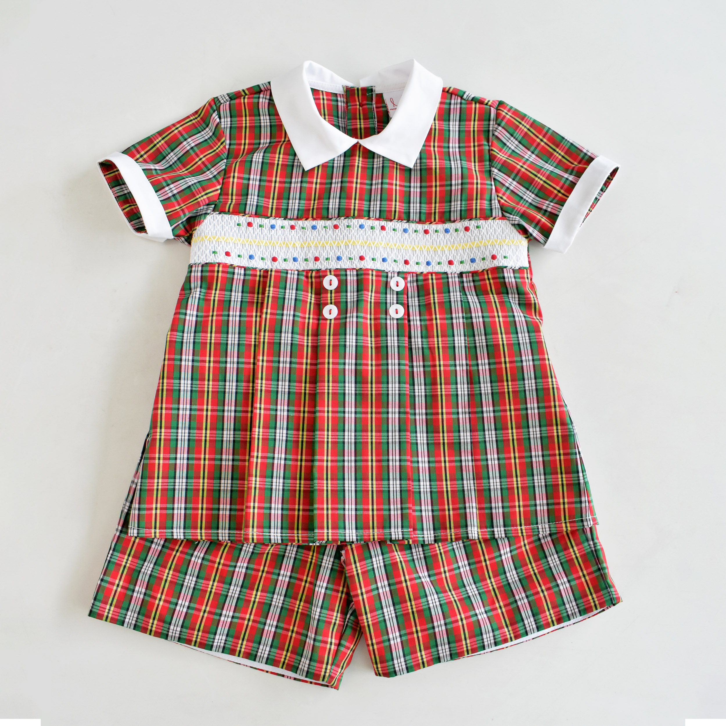 Golden Carol Shorts Set