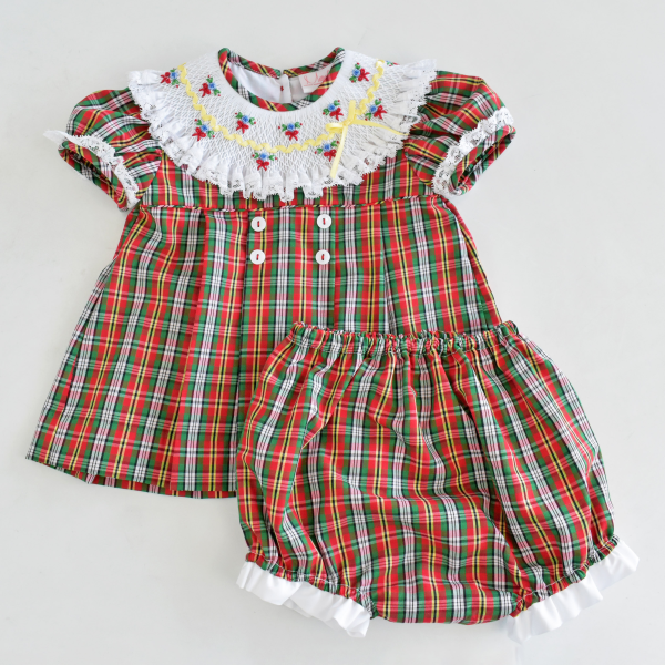 Golden Carol Girl Bloomer Set